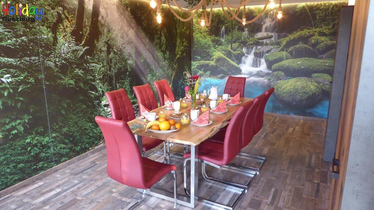 Ferienwohnung Jungle Adventure 군즈부르크 외부 사진